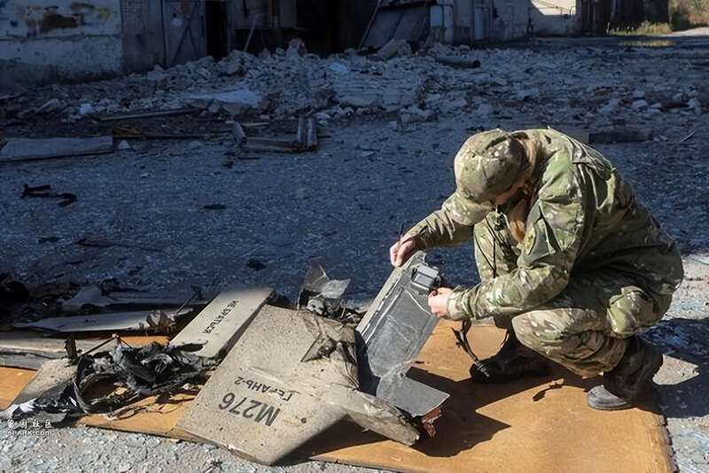乌克兰发现的疑似“见证者-136”的残骸